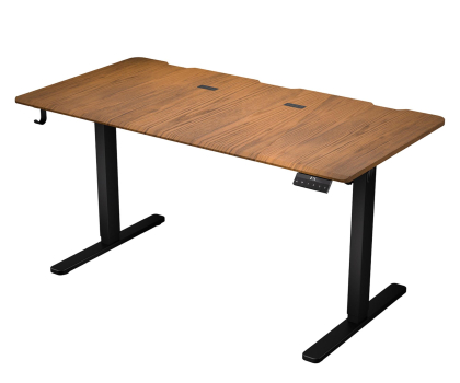 Biurko gamingowe ENDORFY Atlas L Electric Dark Wood EY8E006